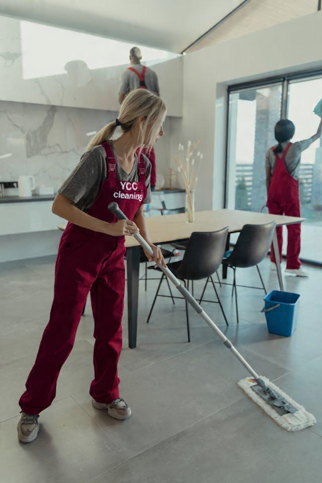 Equipo de limpieza profesional